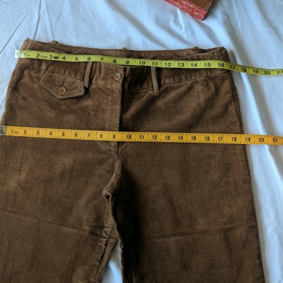 BCBGMaxazria corduroy capri pants sz 10 - Picture 5 of 7